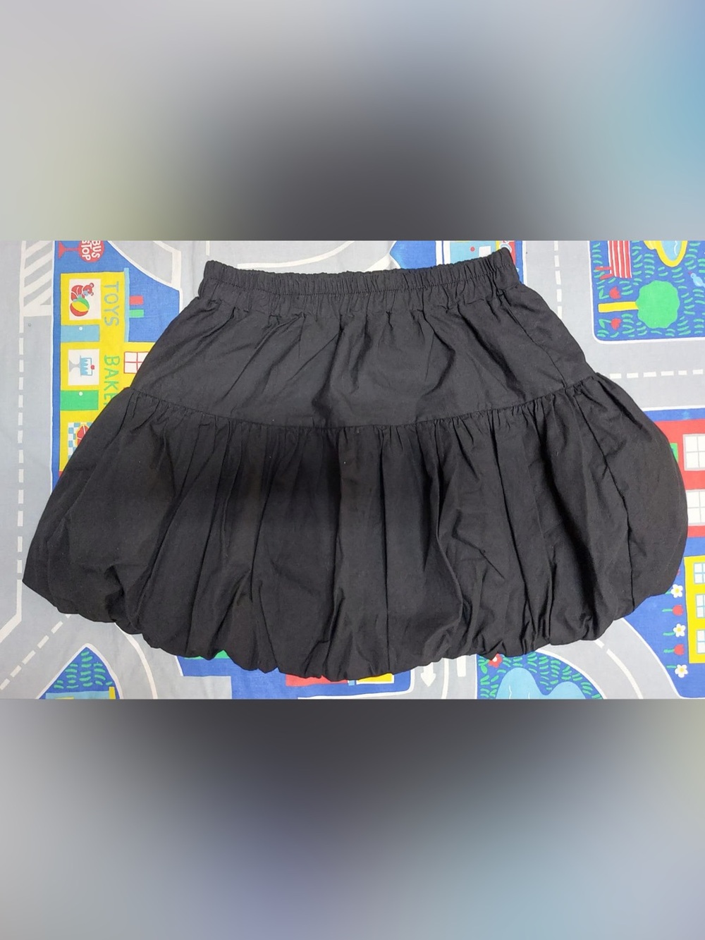 Oak + Fort black mini skirt